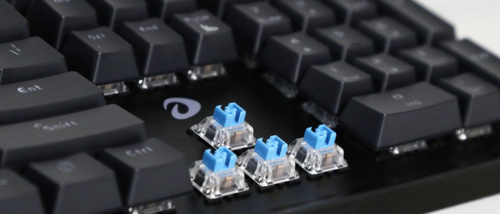 Bàn phím cơ Dareu EK1280 RGB Mechanical Blue D Switch Black sử dụng switch D độc quyền